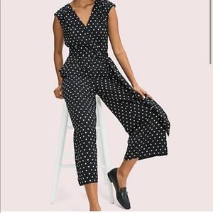 Kate Spade Polka Dot Wrap jumpsuit